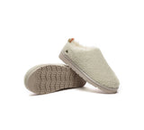 UGG Slippers - EVERAU® UGG Sheepskin Wool Plush Ankle Slippers Teddycozy