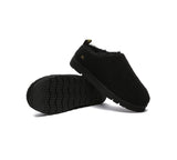 UGG Slippers - EVERAU® UGG Sheepskin Wool Plush Ankle Slippers Teddycozy