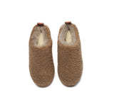UGG Slippers - EVERAU® UGG Sheepskin Wool Plush Ankle Slippers Teddycozy