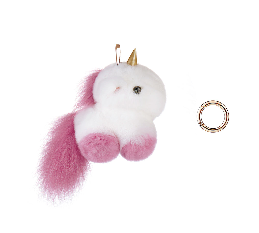 Accessories - Fluffy Unicorn Keyring
