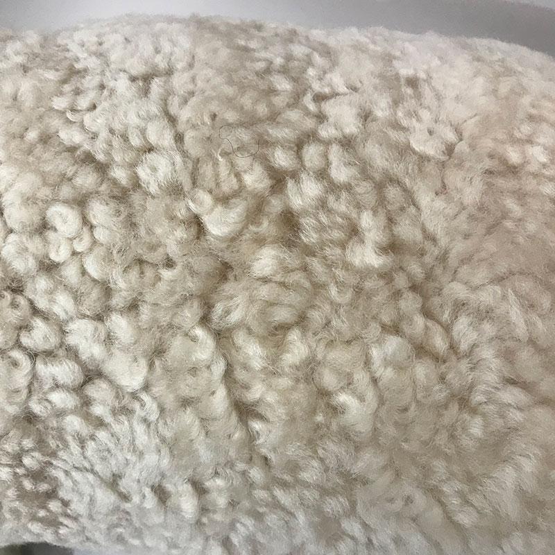 Accessories - UGG Curly Pillow Cozy Sheep Shaped Cushion, Sanitized Wool Toy, Folded To Display (2186091987002)