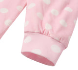 Apparel - Reversible Hoodie Blanket Unisex Pink Polka Dot