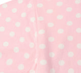 Apparel - Reversible Hoodie Blanket Unisex Pink Polka Dot