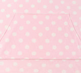 Apparel - Reversible Hoodie Blanket Unisex Pink Polka Dot