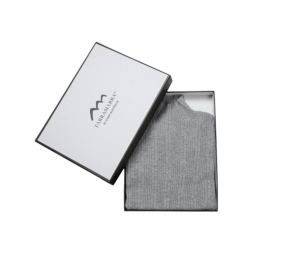 Apparel - TA Women Wool Knitwear Half Turt