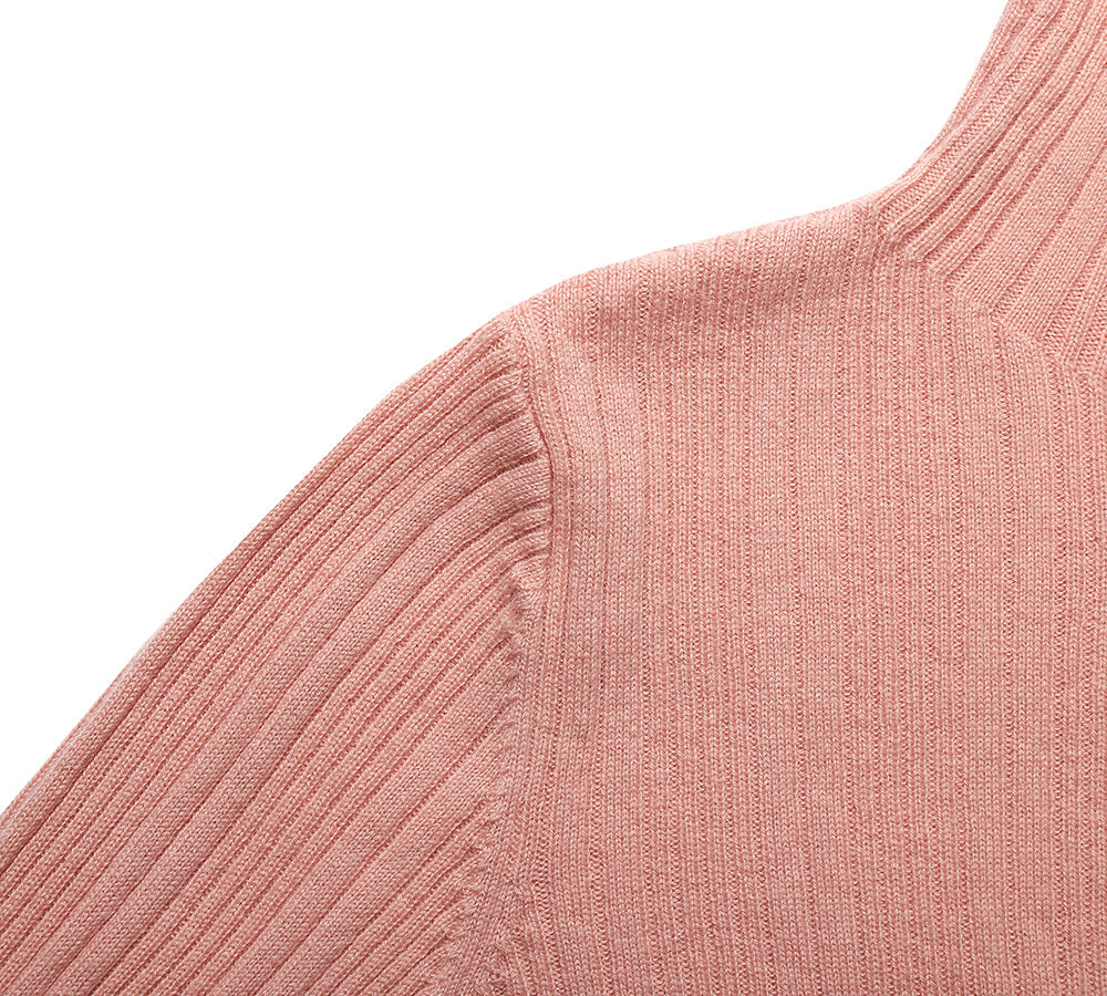 Apparel - TA Women Wool Knitwear Half Turt