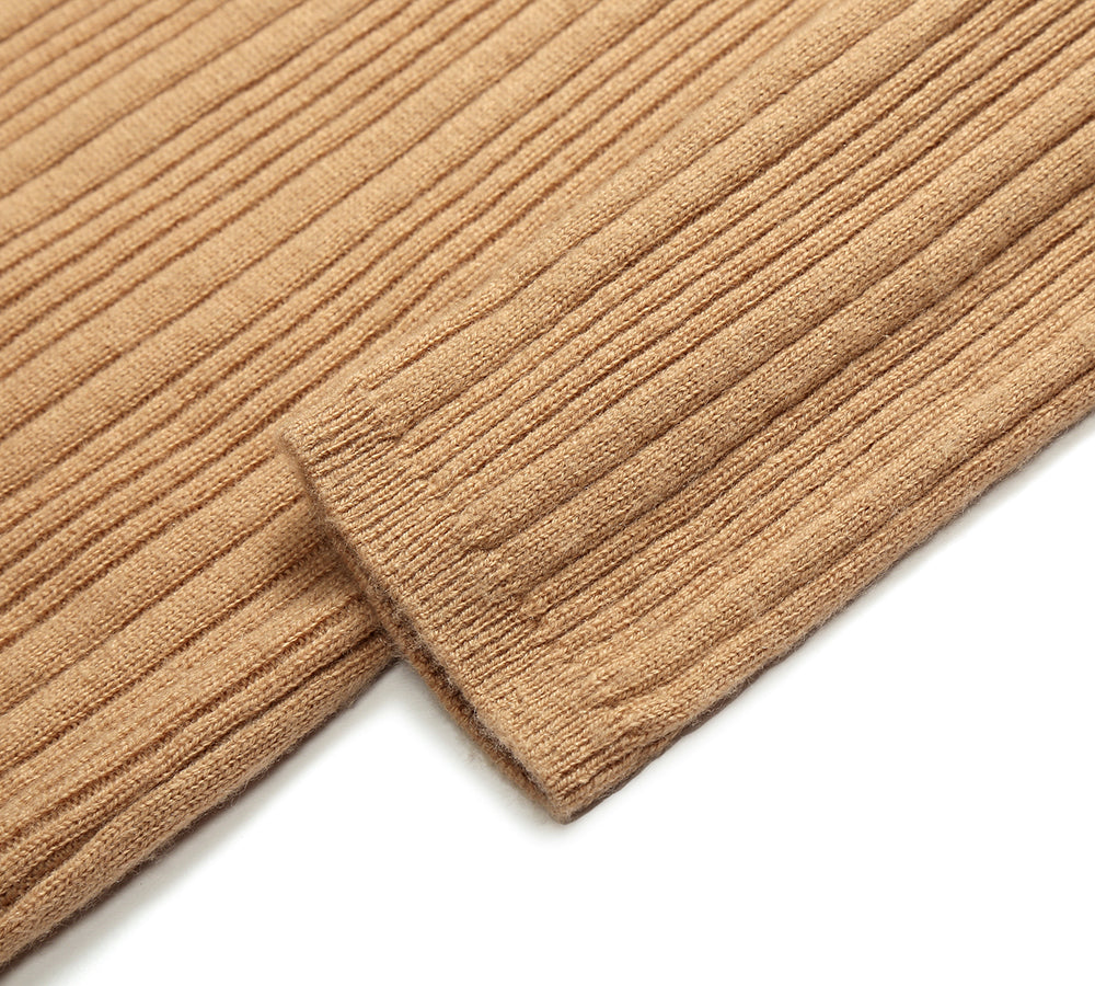 Apparel - TA Women Wool Knitwear Half Turt