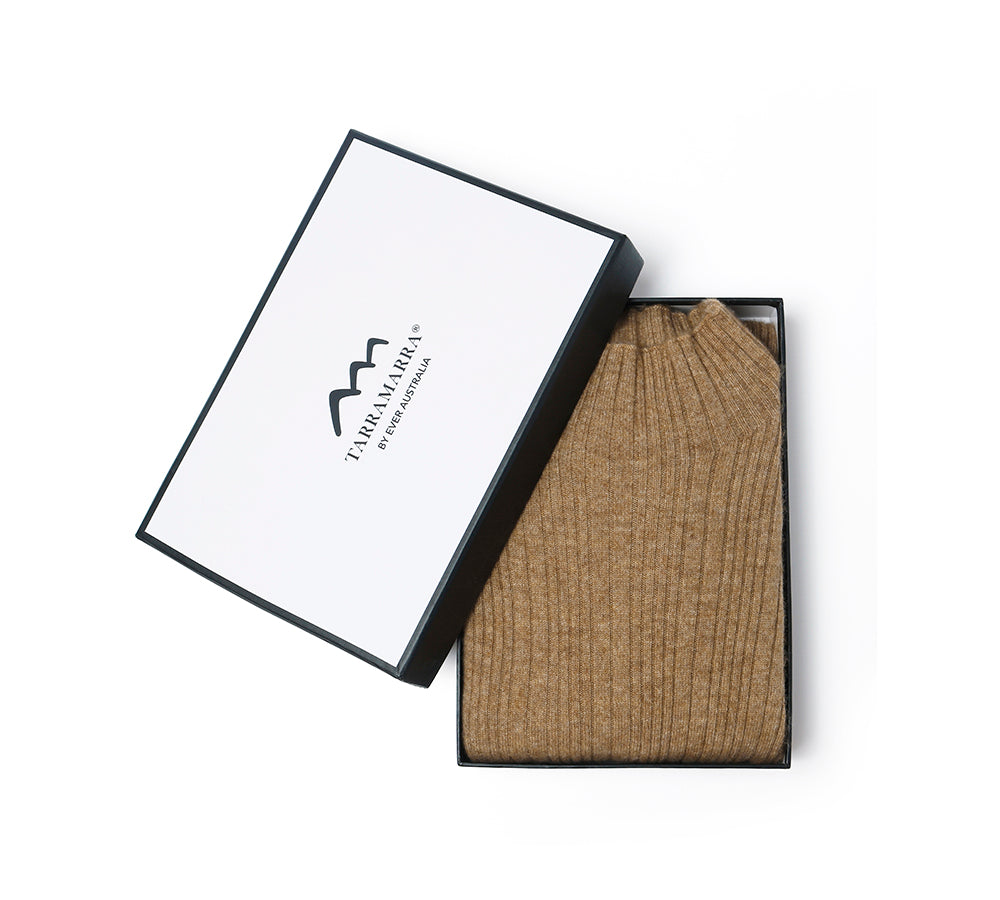 Apparel - TA Women Wool Knitwear Half Turt