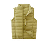 Apparel - Ultra-Light White Duck Down Vest Women Beverley