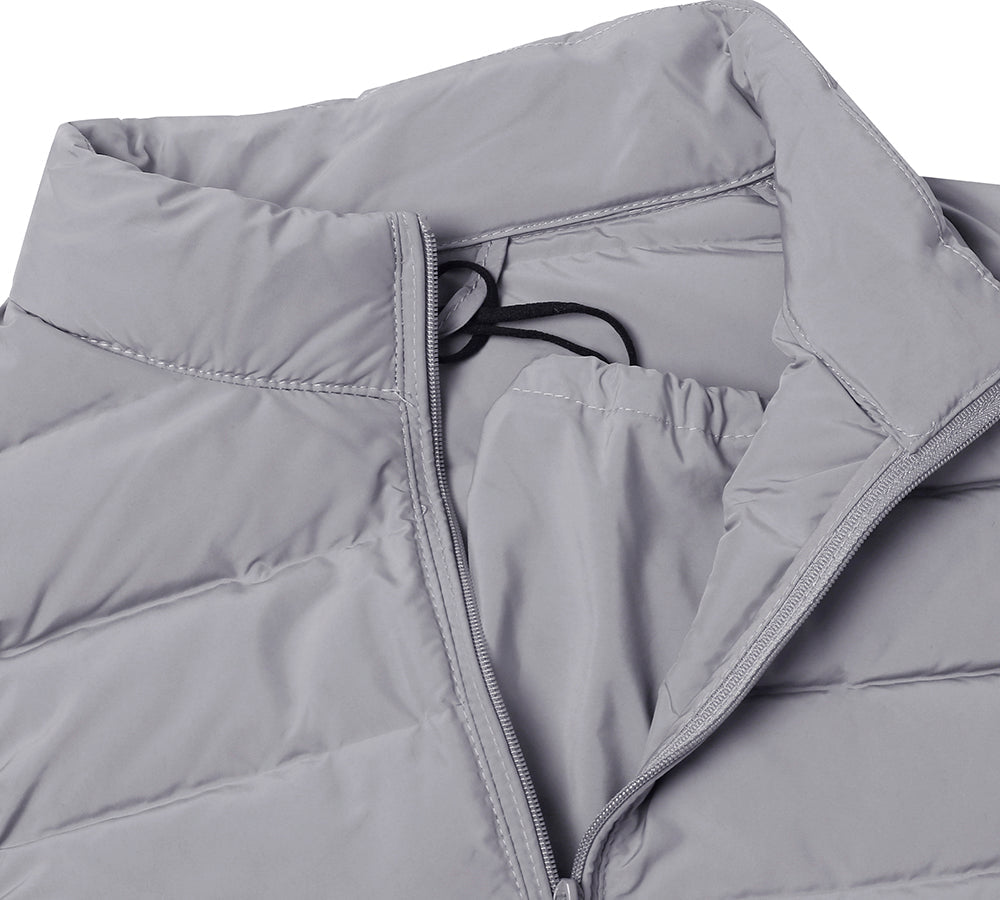 Apparel - Ultra-Light White Duck Down Vest Women Beverley