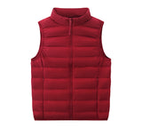 Apparel - Ultra-Light White Duck Down Vest Women Beverley