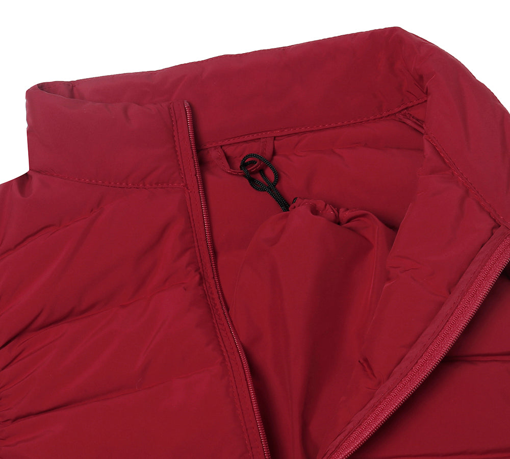 Apparel - Ultra-Light White Duck Down Vest Women Beverley