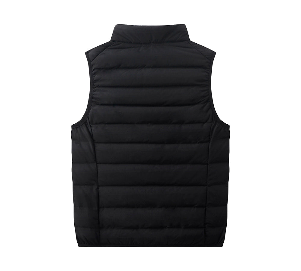 Apparel - Ultra-Light White Duck Down Vest Women Beverley