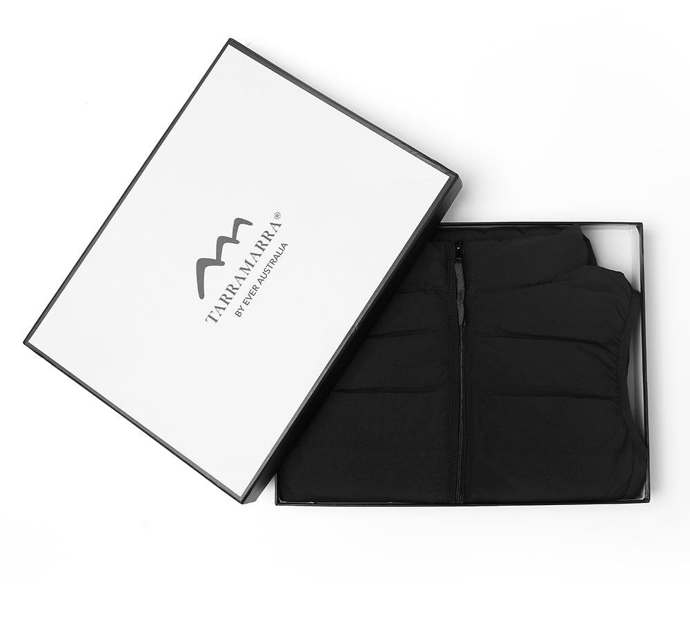 Apparel - Ultra-Light White Duck Down Vest Women Beverley