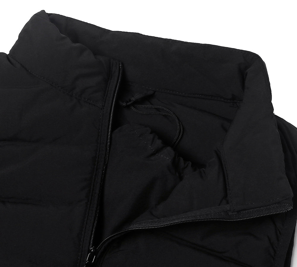 Apparel - Ultra-Light White Duck Down Vest Women Beverley