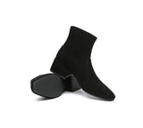 Fashion Boots - Ankle Sock Microsuede Boots Women Kenia
