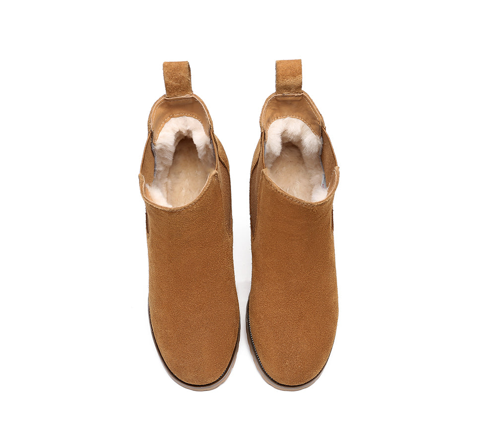 Fashion Boots - AS Women UGG Heel Boots Sylvia