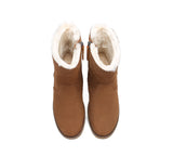 Fashion Boots - TA Corina UGG Suede Boots Women Water Resistant Mid Calf