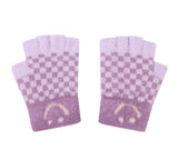 Gloves - Kids Knit Fingerless Ultra Plush Knit Gloves