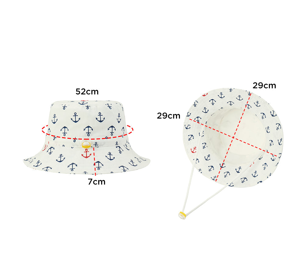 Hats -  Kids Sun Protection Cap Bucket Hat