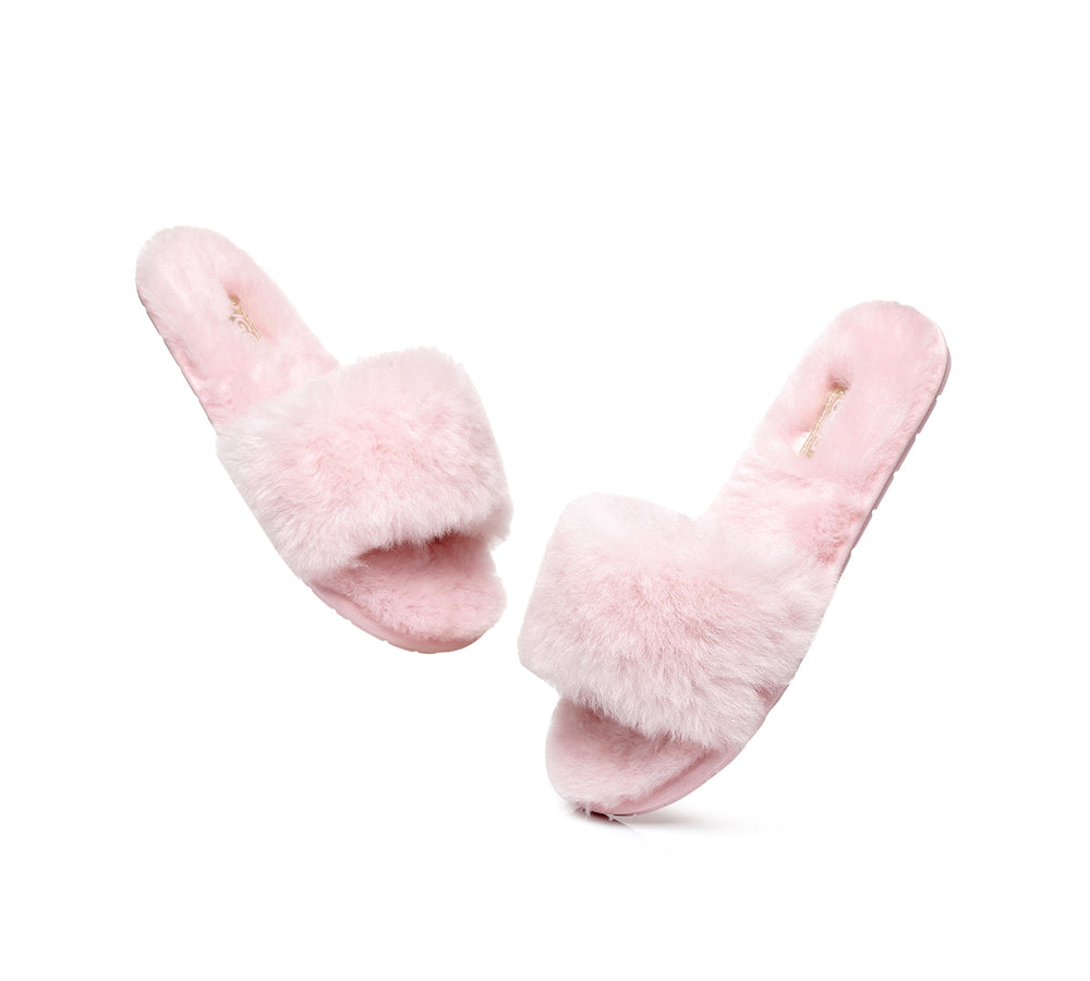 Slides - AS UGG Slipper Fluffy Slides Nala