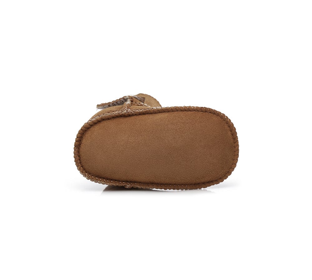 UGG Boots - AS UGG Erin Australian Sheepskin Baby Booties Cradle