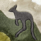 UGG Boots - Kids Koala/Star Moon/Rocket/Chessboard/Kangaroo Graphic Pattern Wool Cushion