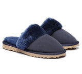 UGG Slippers - Australian Made Sheepskin Collar Scuff Unisex Urban