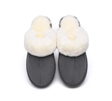 UGG Slippers - UGG Slippers Australia Premium Sheepskin Unisex Muffin Scuff