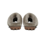 UGG Slippers - UGG Slippers Double Face Sheepskin Unisex Waffle Scuff
