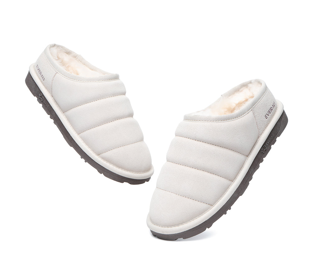 UGG Slippers - Women Sheepskin Slippers Ultra Puffer