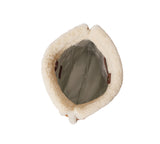 AUSTRALIAN SHEPHERD® Suede Shearling Tote Bag Over Shoulder Diana UGG AUSTRALIAN SHEPHERD