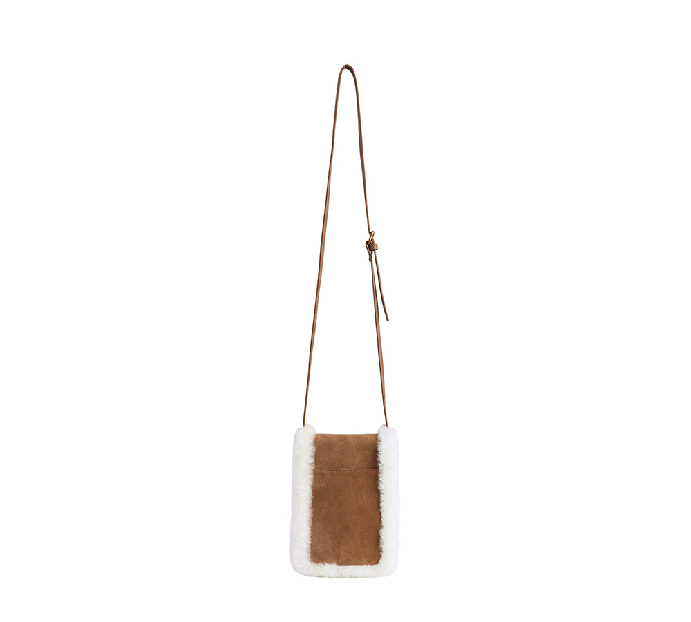 EVERAU® Women Fluffy Wool Over Shoulder Cleo Bag