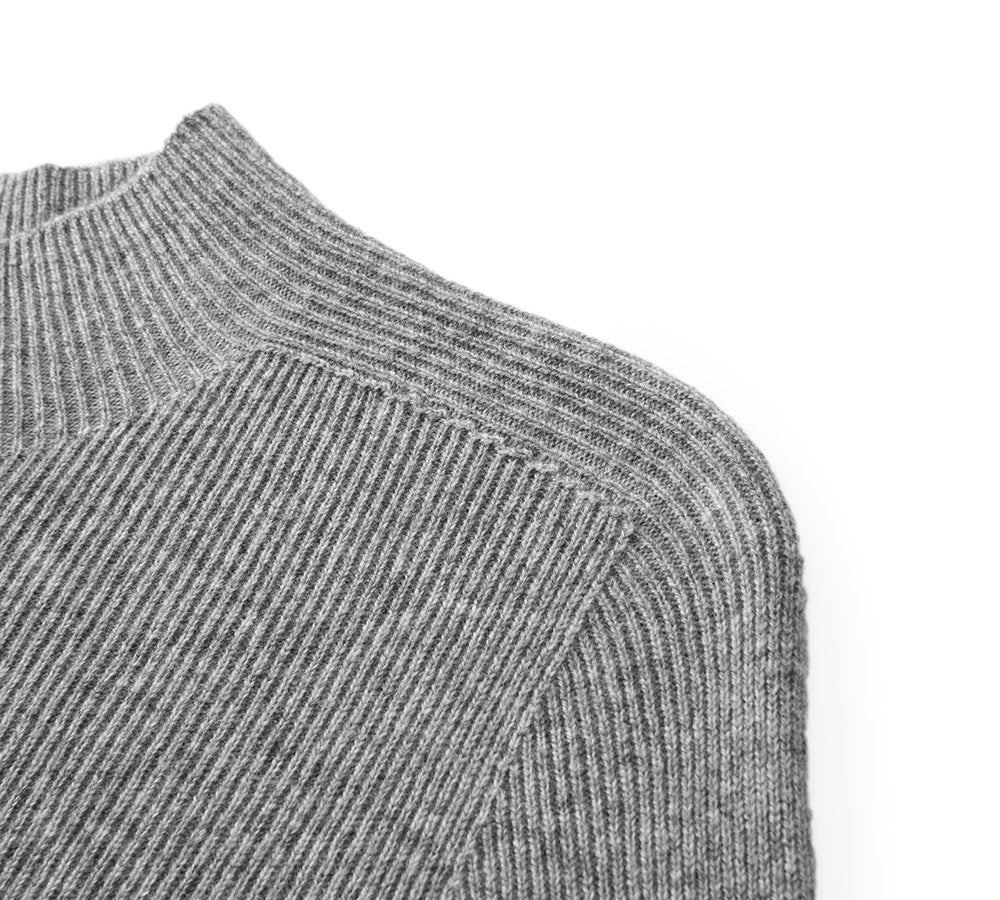 EVERAU® Wool Sweater Light Pure Wool Knitwear Roya EVERAU