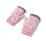 EVERAU® Fingerless Ultra Plush Knit Gloves EVERAU