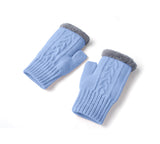 EVERAU® Fingerless Ultra Plush Knit Gloves EVERAU