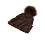 EVERAU® Soft Knit Pom Pom Beanie Conira Hat EVERAU