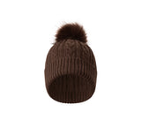 EVERAU® Soft Knit Pom Pom Beanie Conira Hat EVERAU
