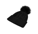 EVERAU® Soft Wool Blend Pom Pom Beanie Conira Hat EVERAU