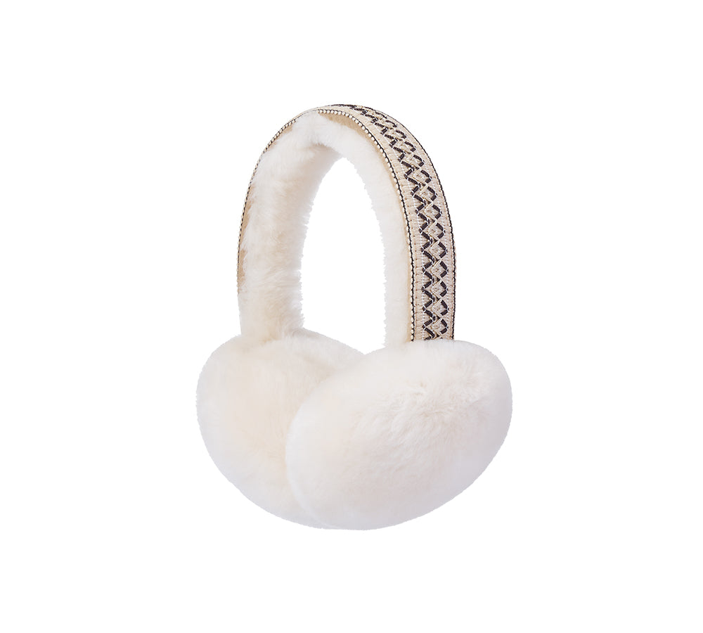 AUSTRALIAN SHEPHERD® Kids Earmuff Sheepskin Earmuffs Soft Wool Warm Faylen UGG AUSTRALIAN SHEPHERD