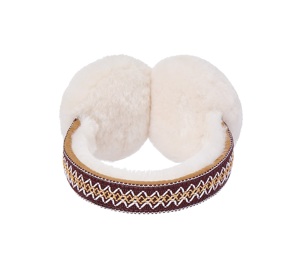 AUSTRALIAN SHEPHERD® Kids Earmuff Sheepskin Earmuffs Soft Wool Warm Faylen UGG AUSTRALIAN SHEPHERD