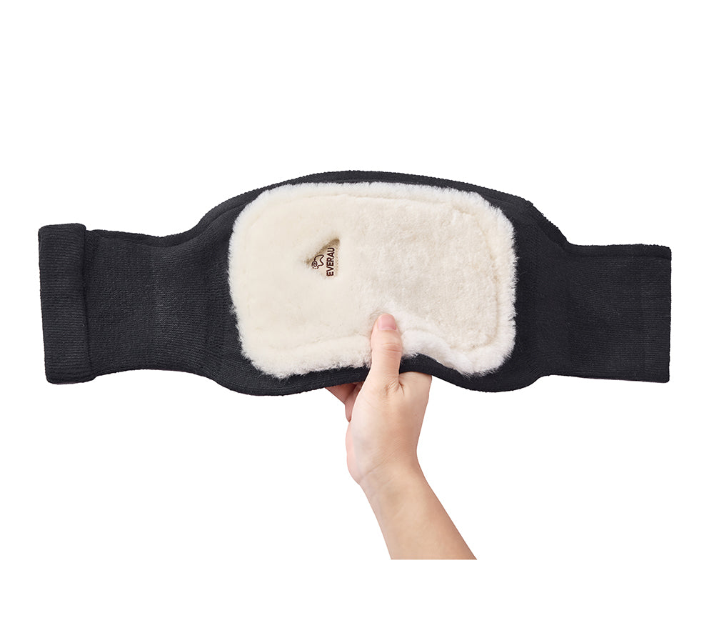 EVERAU® Sheepskin Wool Knee Warmer Pad TARRAMARRA