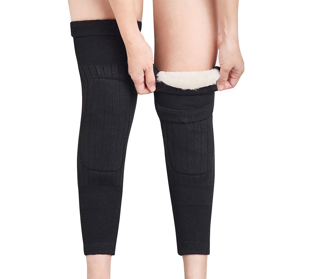 EVERAU® Sheepskin Wool Knee Warmer Pad TARRAMARRA