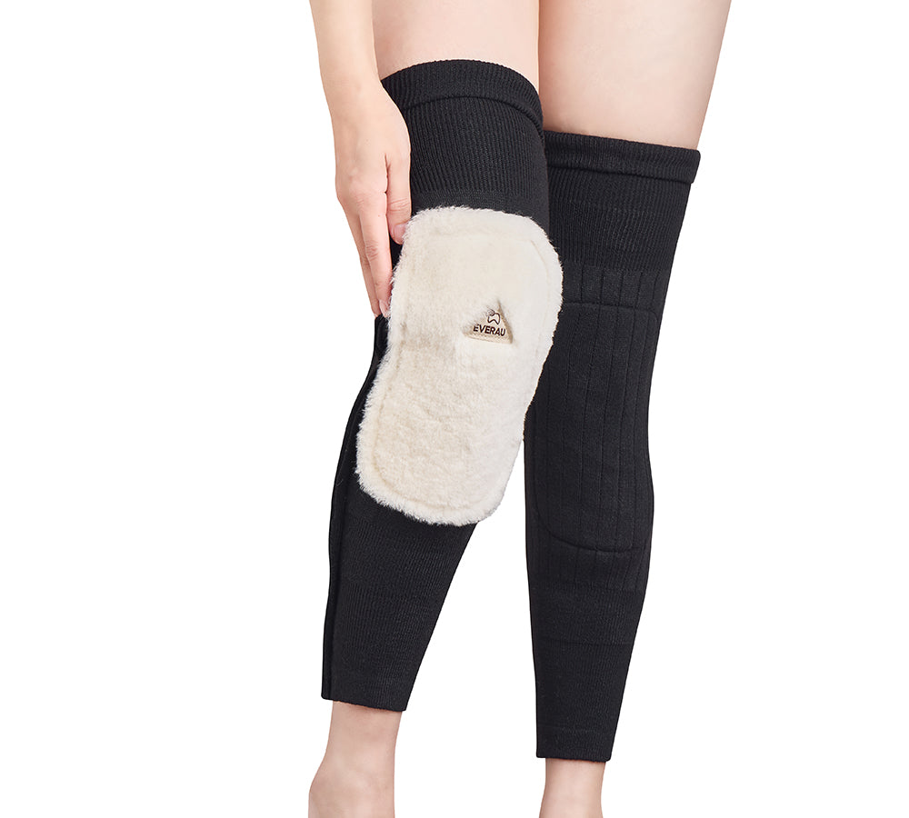 EVERAU® Sheepskin Wool Knee Warmer Pad TARRAMARRA