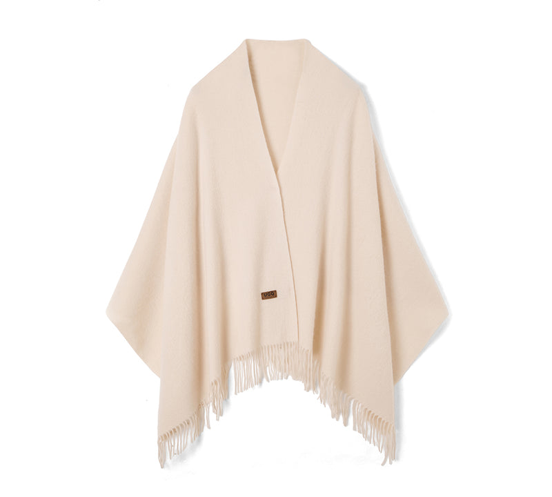 URBAN UGG® 100% Wool Fringed Shawl Sovra URBAN UGG
