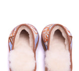 EVERAU® UGG Slippers Sheepskin Wool Sea Snail Patchwork Suede Cruz EU40 - UGG EXPRESS