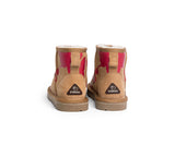 EVERAU® UGG Boots Sheepskin Wool Red Floral Print Mini Classic Suede EU40 - UGG EXPRESS