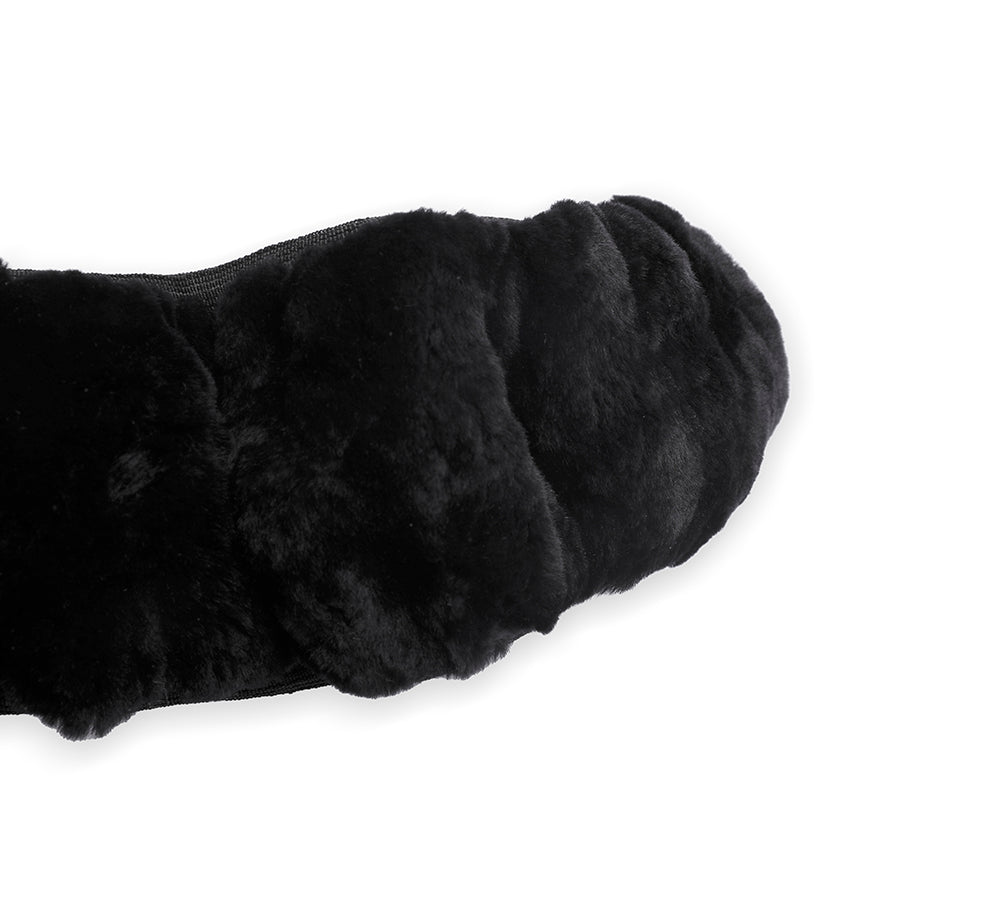 Lambskin Car Steering Wheel Cover