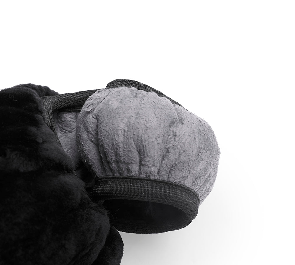 Lambskin Car Steering Wheel Cover