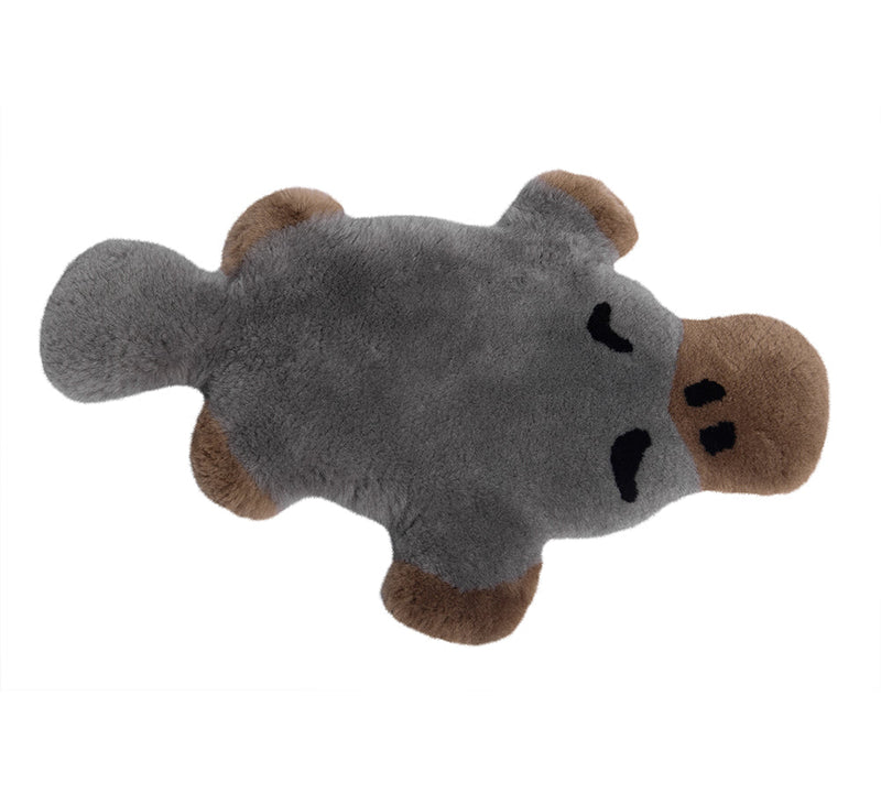 Genuine Australian Sheepskin Wool Decoration Platypus Rug Ever Australia